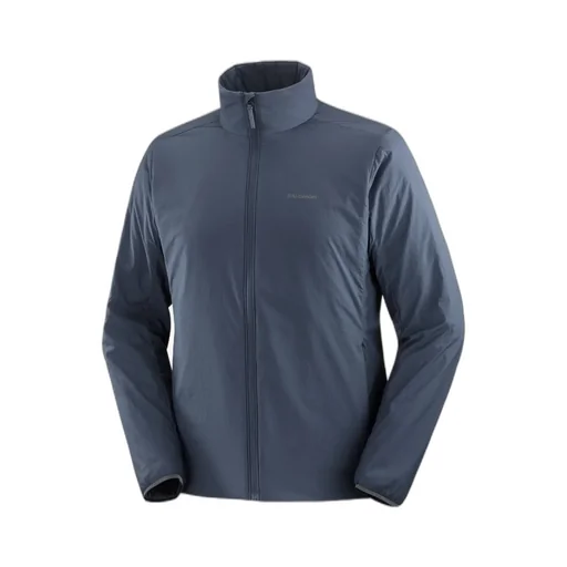 Zip-Up Stand-Collar Jacket