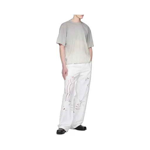 Marine Serre Moon Faded Crewneck T-Shirt