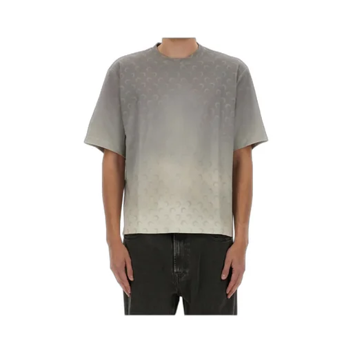 Marine Serre Moon Faded Crewneck T-Shirt