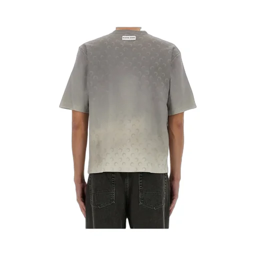 Marine Serre Moon Faded Crewneck T-Shirt