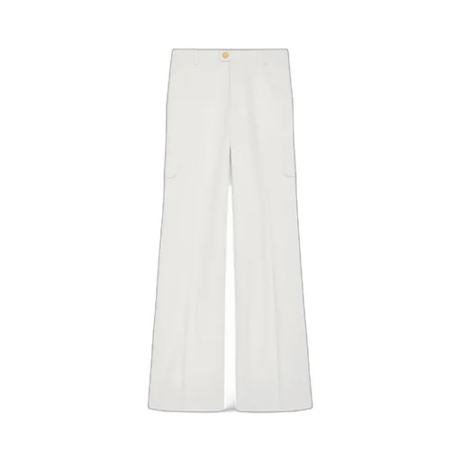 Cargo Pants In Cotton Gabardine