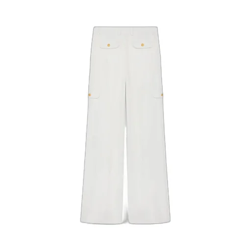 Cargo Pants In Cotton Gabardine