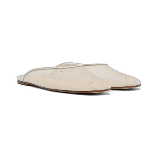 Mesh Flat Mules