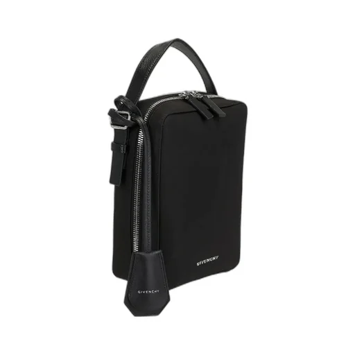 Givenchy Logo Hardware Double-Zip Pouch