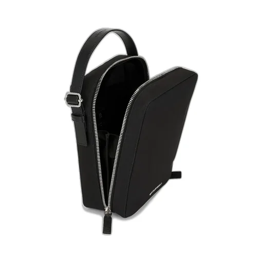 Givenchy Logo Hardware Double-Zip Pouch