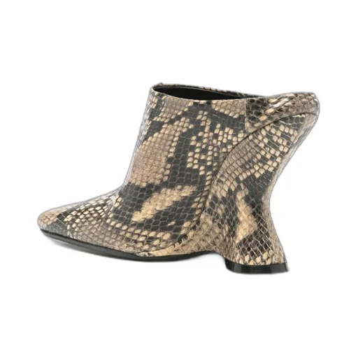 Patterned Ankle Boots