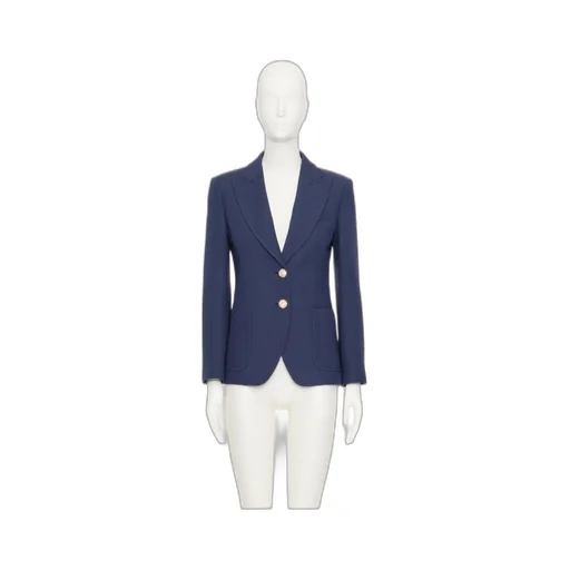 Valentino Single-Breasted Long-Sleeved Blazer