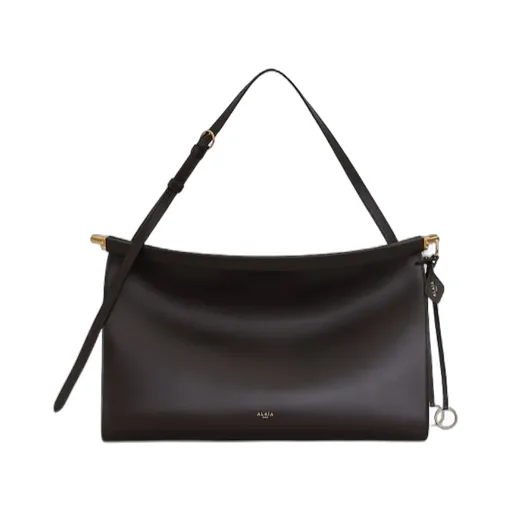 Le Click East West Large Bag In Leather