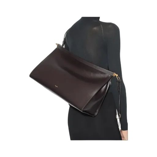 Le Click East West Large Bag In Leather