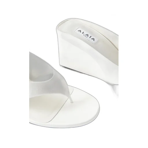 AlaÏA Wedge Thong Sandals