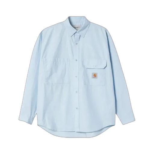 Carhartt Wip Logo-Patch Button-Up Shirt