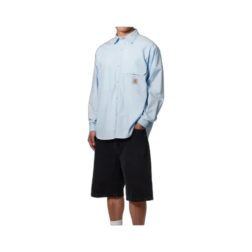 Carhartt Wip Logo-Patch Button-Up Shirt