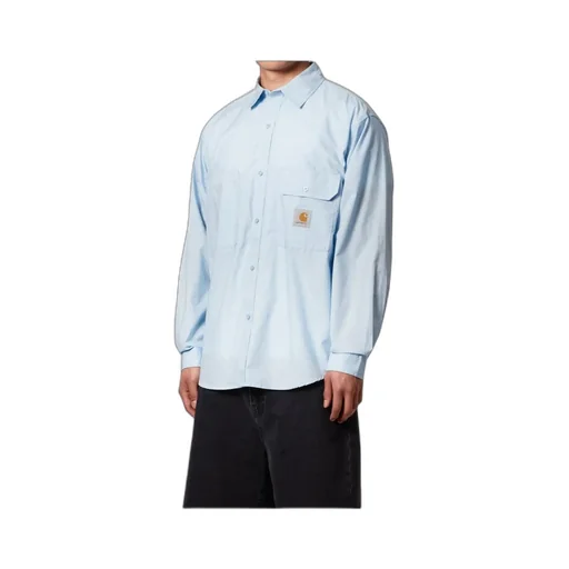 Carhartt Wip Logo-Patch Button-Up Shirt
