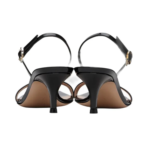 Ribbon Kitten High Heel Sandals
