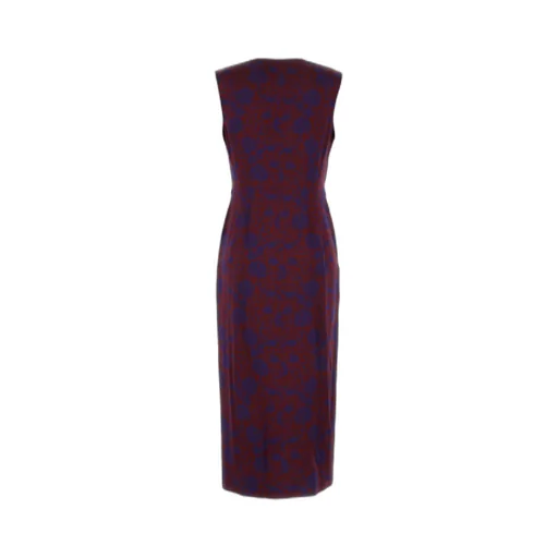Dries Van Noten Sleeveless Drawstring Dress