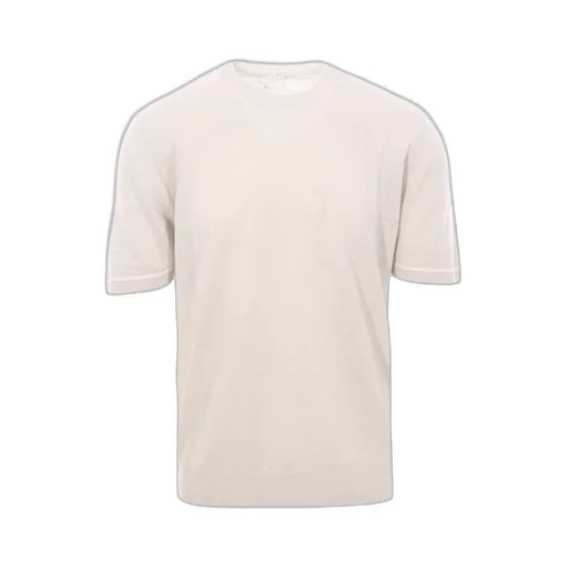 Short-Sleeved Knitted T-Shirt