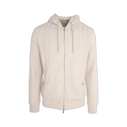 Striped Zip-Up Hoodie