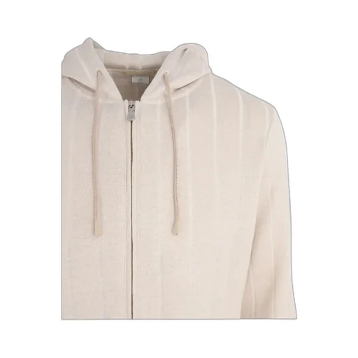 Striped Zip-Up Hoodie