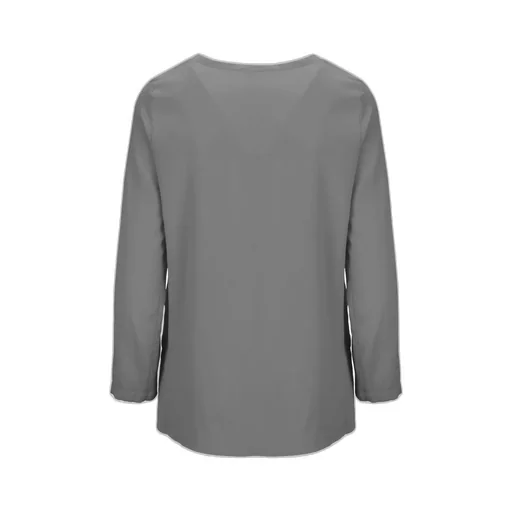 Logo Long-Sleeved Blouse