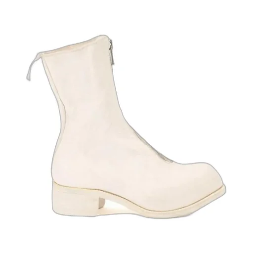 Zip Front Chunky Sole Boots
