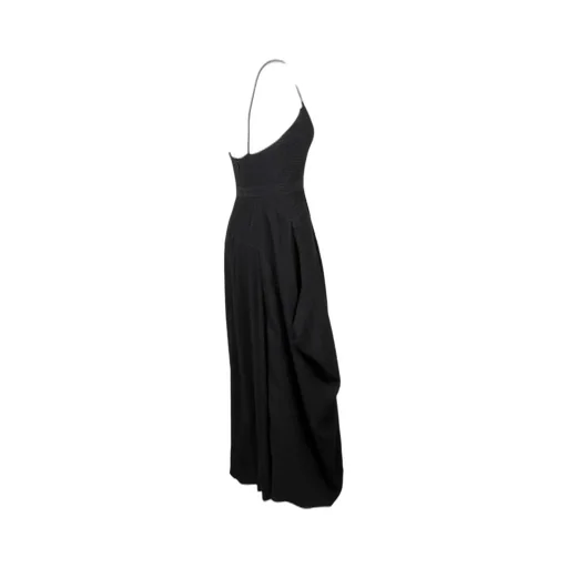 Stella Mccartney Plunge-Neck Draped Dress