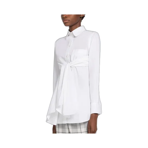 Thom Browne Asymmetric Hem Buttoned Shirt