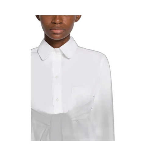 Thom Browne Asymmetric Hem Buttoned Shirt