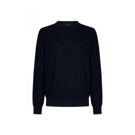 Brioni Trama Weave Crewneck Jumper