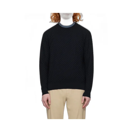 Brioni Trama Weave Crewneck Jumper