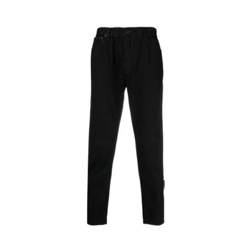 Off-White Belted Straight-Leg Jeans