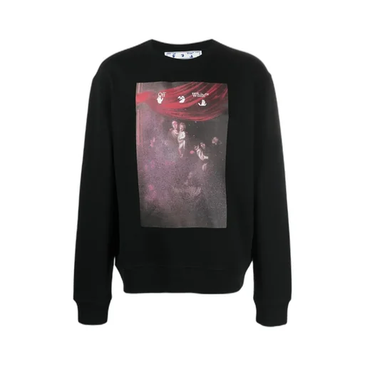 Arrows-Motif Printed Sweatshirt
