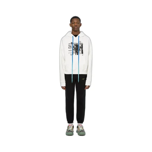 Printed Hooded Sweater