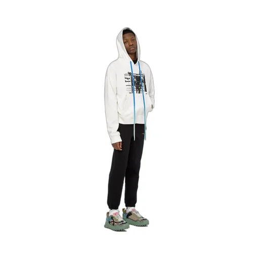 Printed Hooded Sweater