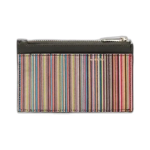 Paul Smith Logo Detailed Zipped Cardholder