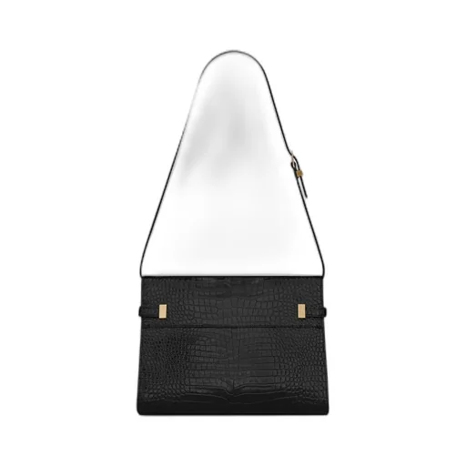 Saint Laurent Manhattan Embossed Shoulder Bag