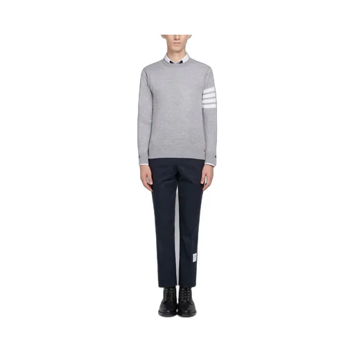 Thom Browne 4-Bar Striped Sweater