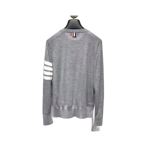 Thom Browne 4-Bar Striped Sweater