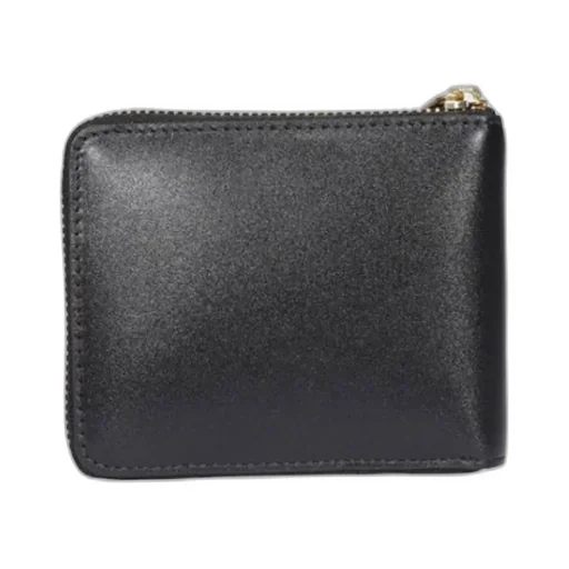 Leather Line Zip Wallet