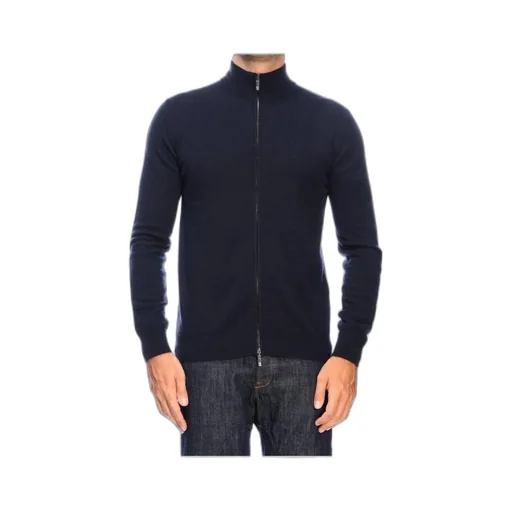 Zip-Up Long-Sleeve Cardigan
