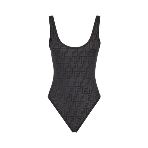 Ff-Logo Print Swimsuit