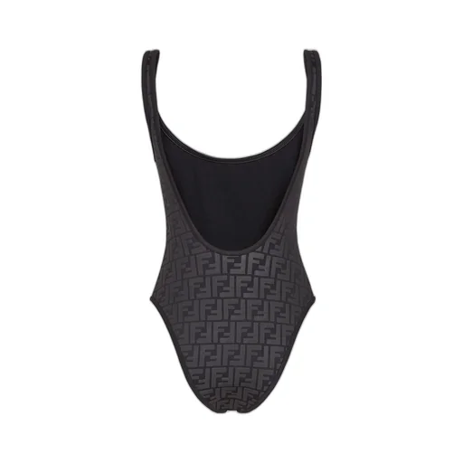 Ff-Logo Print Swimsuit
