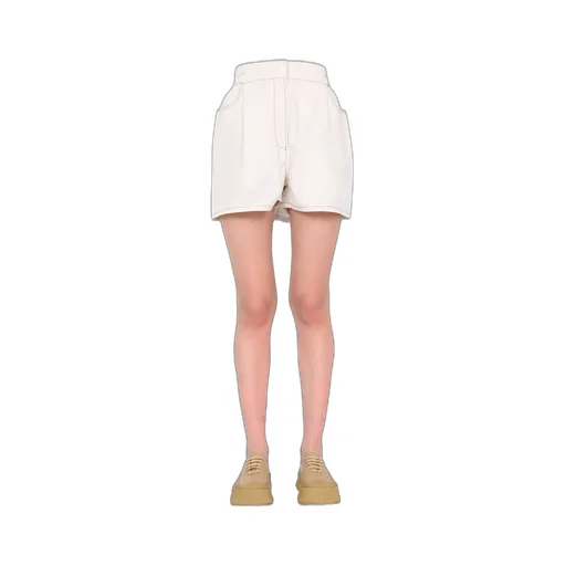 Sunnei Logo Patch Shorts