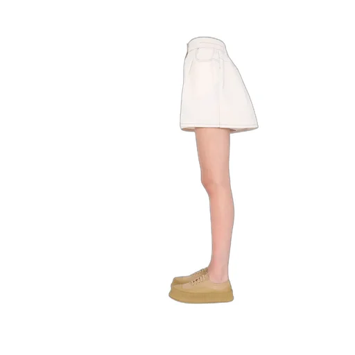 Sunnei Logo Patch Shorts