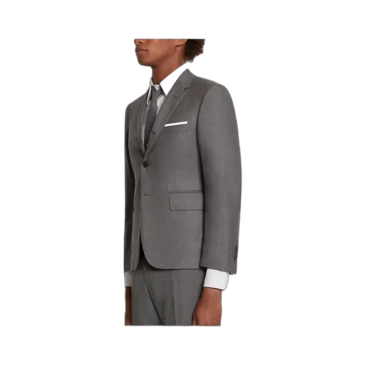 Thom Browne Super 120S Single-Breasted Tailored Blazer
