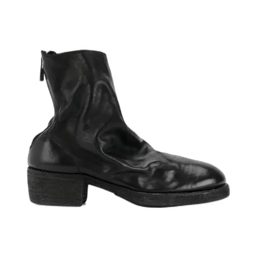 Soft Zipped Ankle Boots