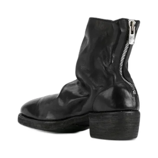 Soft Zipped Ankle Boots