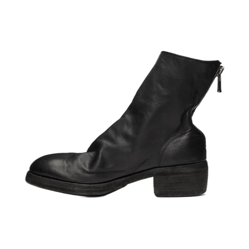 Soft Zipped Ankle Boots