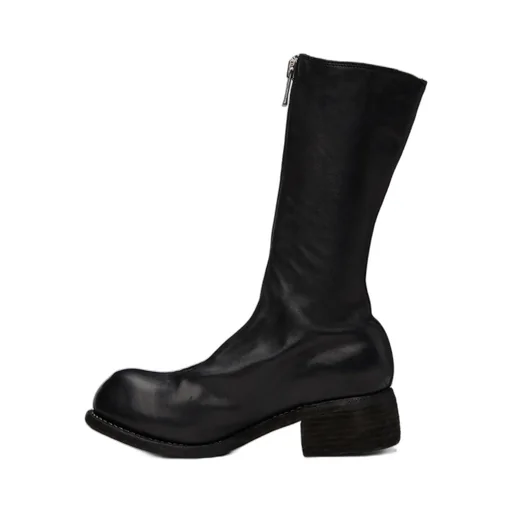 Pl9 Front Zipper Boots