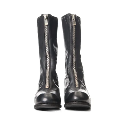 Pl9 Front Zipper Boots