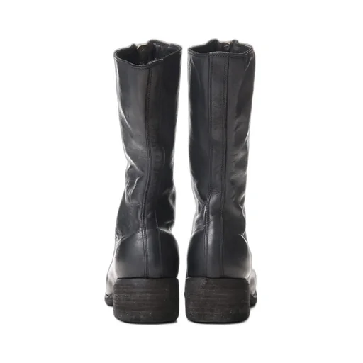Pl9 Front Zipper Boots